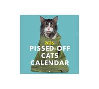 Pissed Off Cats Calendar 2026 Funny Wall Calendar Creative Calendar 12-Month Cat Calendar with Ugly Cat for Notes