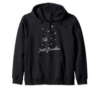 Pissenlit Juste Fleurs de Jardin Breathe Flower Dandelion Sweat à Capuche
