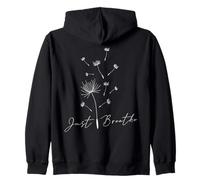 Pissenlit Juste Fleurs de Jardin Breathe Flower Dandelion Sweat à Capuche