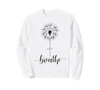 Pissenlit Juste Fleurs de Jardin Breathe Flower Dandelion Sweatshirt