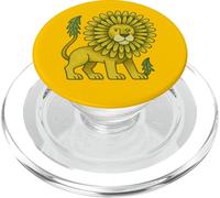 Pissenlit Lion Amusant Fleur Jeu de Mots fantaisiste Animal Nature PopSockets PopGrip pour MagSafe