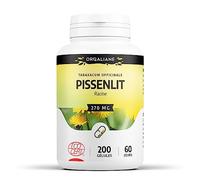 Pissenlit Racine 270 mg - 200 gélules - Certifié Ecocert