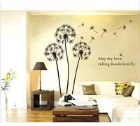 Pissenlit sticker mural Stickers muraux Home Decor élégant moderne fleurs salon chambre décoration