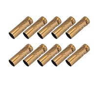 Pissente 10 Pièces Tube de Support de Lampe de Bougie en Fer E14 Manchon de Support de Lampe 25x80mm Tube de Base en Métal galvanisé Facile à Installer Remplacement pour Lustres Bougies Bricolage