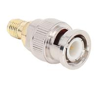 Pissente 10Pcs SMA Femelle à BNC Mâle RF Coaxial Adaptateur Câble Connecteur Kit 50Ω Impédance avec Matériau OFC pour Transmetteurs Radio WiFi