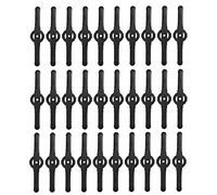 Pissente 30 Pcs Trimmer Lames de Tête Remplacement étanche de Conception de Vitesse de Conception de en Plastique pour la -Herbe électrique avec Un Petit Trou Installation Facile pour
