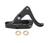 Pissente Accélérateur de Doigt de Moto, Levier de Commande au Pouce en Alliage d'aluminium, Ajustement Universel pour les Motomarines et les Motos, Améliore le Contrôle et le Confort pour les (BLACK)