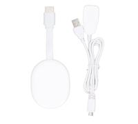 Pissente Adaptateur D'affichage sans Fil, Dongle de Miroir D'écran WiFi Adaptateur sans Fil 4K HD pour Téléphone vers TV avec Plug and Play pour iOS