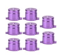 Pissente Aluminium Alloy Function Assist Button pour manette violette | Bouton d'assistance en alliage d'aluminium, remplacement précis des pièces, personnalisation des couleurs