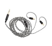 Pissente Câble de Remplacement pour écouteurs, Câble amélioré 4 Conducteurs en Cuivre argenté avec Fiche 3,5 Mm Plaquée or, pour écouteurs IE100 Pro IE400 Pro IE500 Pro