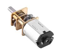 Pissente DC Gear Motor for Toy Car Robot Model, Full Metal Gears avec un Couple élevé 1: 1000 Réduction, 6V 10 Tr/Min à 20 Tr/Min pour les Projets de Bricolage (6V 10rpm)