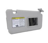 Pissente Écran de Pare-Soleil de Remplacement, Ensemble écran de Pare-Soleil côté Passager Droit avec Miroir de Maquillage pour 2004 2005 Compatible OEM 74310 42451 B2 (Gray)