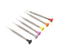 Pissente Jeu de Tournevis Horloger Professionnel de Haute Précision, | Kit de Tournevis Multi-têtes, Embouts Interchangeables, Outils de Précision pour la Réparation de Montres et le Travail de