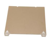 Pissente Lit Imprim¨¦ en Acier ¨¤ Printemps Plaque de Construction en Acier de Printemps Flexible Pei PEO Double Face 235x235 Mm avec Poign¨¦ES pour la Createlity Ender 5 S1 K1 3D Imprimante