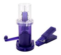 Pissente Machine à Tricoter Manuelle, Outil de Tressage de Cordon DIY | Mini Métier à Tisser en ABS, Acier Inoxydable, pour Bracelets et Écharpes, kit de bricolage créatif, filature domestique