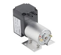 Pissente Micro Pompe à Vide Pompe D'aspiration Pompe à Pression Négative 10W DC12V 24V Haute Puissance Low Bruit avec Support pour L'échantillonnage D'analyse du Gaz (DC12V)