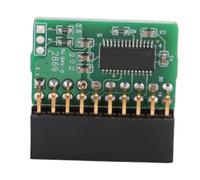 Pissente Module de s¨¦curit¨¦ de Cryptage TPM 2.0, Module TPM 2.0 20 Broches, Module de Plate-Forme de Confiance Verticale, Module de Cryptage pour SuperMicro AOM TPM 9665V TCG 2.0