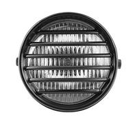 Pissente Phare de Moto, 6 Pouces, Grille de Phare Ronde de Moto, Couvercle de Lentille, Phare de 35 W, Faible Consommation D'énergie, Haute luminosité pour Phare de Moto (Verre Transparent)