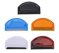 Pissente Rasoir à Tissu, 5PCs Mini Enleve-Peluche avec Bande en Laiton pour Accessoires Vestimentaires, Tondeuse à Peluches Portable, Peigne à Pulls