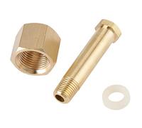 Pissente Régulateur CGA-320, Raccord CO2, écrou en Laiton avec Rondelle pour Réduction de Pression D'entrée du Régulateur de Dioxyde de Carbone