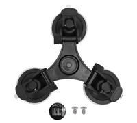 Pissente Support à Ventouses Mini, 3 Ventouses Puissantes de 10 Kg Chacune pour Camping-car, Caravane et Yacht, avec Adaptateur à écrou 1/4 Pouce et Kit de Montage Stable pour trépied.