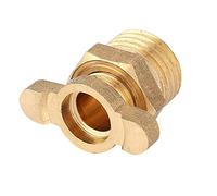 Pissente Valve de Vidange d'eau en Laiton 5pcs G1 / 4 Compresseur d'air Valve de Compresseur Pneumatique Tool avec Petit Corps Installation Facile pour la Connexion Directe