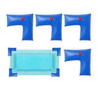 Pisser La Suspension De Couverture - Sacs De Poids De La Couverture | Piscine De Fermeture Des Sacs À Eau CLOSSAGE | Kit De Clôture D'hivernalisation Pour Le Coin | 4 Pièces Sac D'hiver D'angle À L'ép