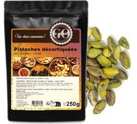 Pistaches décortiquées non salées (crues) 250 g
