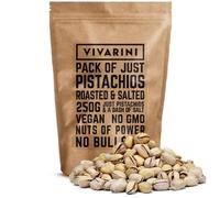 Pistaches Décortiquées Vivarini Grillées Salées Crues Premium 100% Naturell & Vegan 250 g