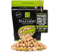 Pistaches Grillees Non Salees en Coque 8x120g Apero Snack Sain