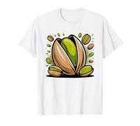 Pistachio Nut Vintage Botanical Illustration Lover T-Shirt
