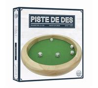 piste de dés PISTE 35CM BOIS AVEC 5 DES WILSON JEUX Bois Multicolore Multicolore