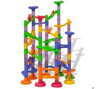 Piste à billes - VIDAXL - CL000093149381 - Multicolore - 112 pièces - 3 ans et plus