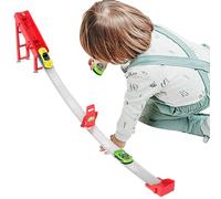 Piste de catapulte de Course pour - Ensemble de Voitures à inertie en métal, Rampe de Lancement de Charges avec des Composants de Bricolage, entraînement de Construction Facile, kit de