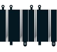 Piste de Conversion Scalextric Straight Classic to Sport (Lot de 2)