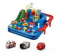 Piste De Course Jeu De Jouets Éducatifs Voiture Train Pour L'Aventure Pour 3 4 5 6 7 Ans