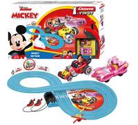 PISTE DE COURSE PREMIÈRE CARRERA 63046 MICKEY MOUSE EN TOURNÉE 2,4 M