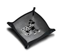 Piste de dés 21x21 cm - Plateau Pliable - Immersion Haute Qualité pour Jeu de Société - l'accessoire Parfait pour Vos Jeux - idéal pour Le Transport - incassable - imprimé en France (Mouse's Dice)