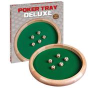 Piste de dés en bois - PIATNIK - 45 cm - 5 dés - Feutrine - Pour enfants à partir de 7 ans