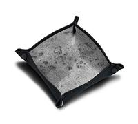 Piste de dés Moon Texture 21x21 cm - Plateau à dés Pliable - Immersion Haute Qualité pour Jeu de Société - l'accessoire Parfait pour Vos Jeux - incassable - imprimé en France