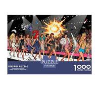 Piste de la Semaine de la Mode de Milan Puzzle en Bois Imperméable Puzzles De 1000 Pièces pour Adultes Amusant De Décoration pour La Maison