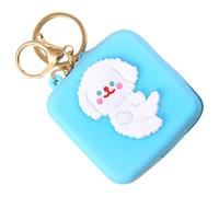 Piste de pièce de porte-clés - petit portefeuille élégant, changez un sac à main de monnaie | Sac de rangement polyvalent avec motif charmant, clés en métal durable, support de changement compact, voy