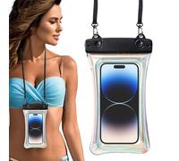 Piste de téléphone imperméable - Étui à écran tactile flottant, sac sec pour rafting, surf, natation, sources chaudes, support mobile transparent, stockage de protection | Adventures de l'eau accessoi