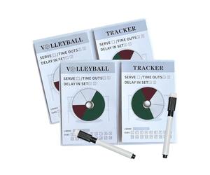 Piste d'entraînement de stratégie de volleyball sportif - Carnet de bord de performance de 32 g, planificateur d'entraînement, roue de piste de rotation de volleyball | Équipement de coaching lisse