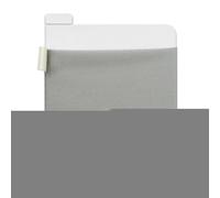 Piste D'ordinateur Portable Adhésive - Support De Disque Dur Externe, Manche De Stockage D'ordinateur Portable | Case D'organisateur De Poche À Conduite Réutilisable, Sac De Rangement Arrière Pour Le