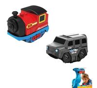 Piste Infinity 3D, voitures de train électriques de rechange, rechargeables par USB, module complémentaire pour trains électriques, non autonomes, rails et câble non inclus