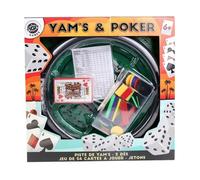 MGM GAMES – Jeu de Yam's 140019 – avec cartes et jetons – Dès 6 ans