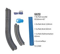 Piste ovale CV-1 - LEMKE/KATO 20-890 - N 1/160