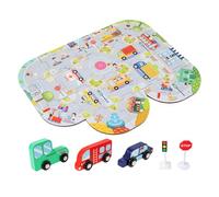 PISTE PUSIBLE PLASS, Puzzles pour | Jouet de puzzle éducatif drôle interactif - Des jeux d'apprentissage pour mettant en vedette le labyrinthe de la circulation pour une fille d'éducation âgée de 3 an