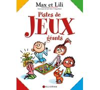 Pistes de jeux géants - Livre planches de jeux - Dominique de Saint Mars - Calligram - Jeux livres objets